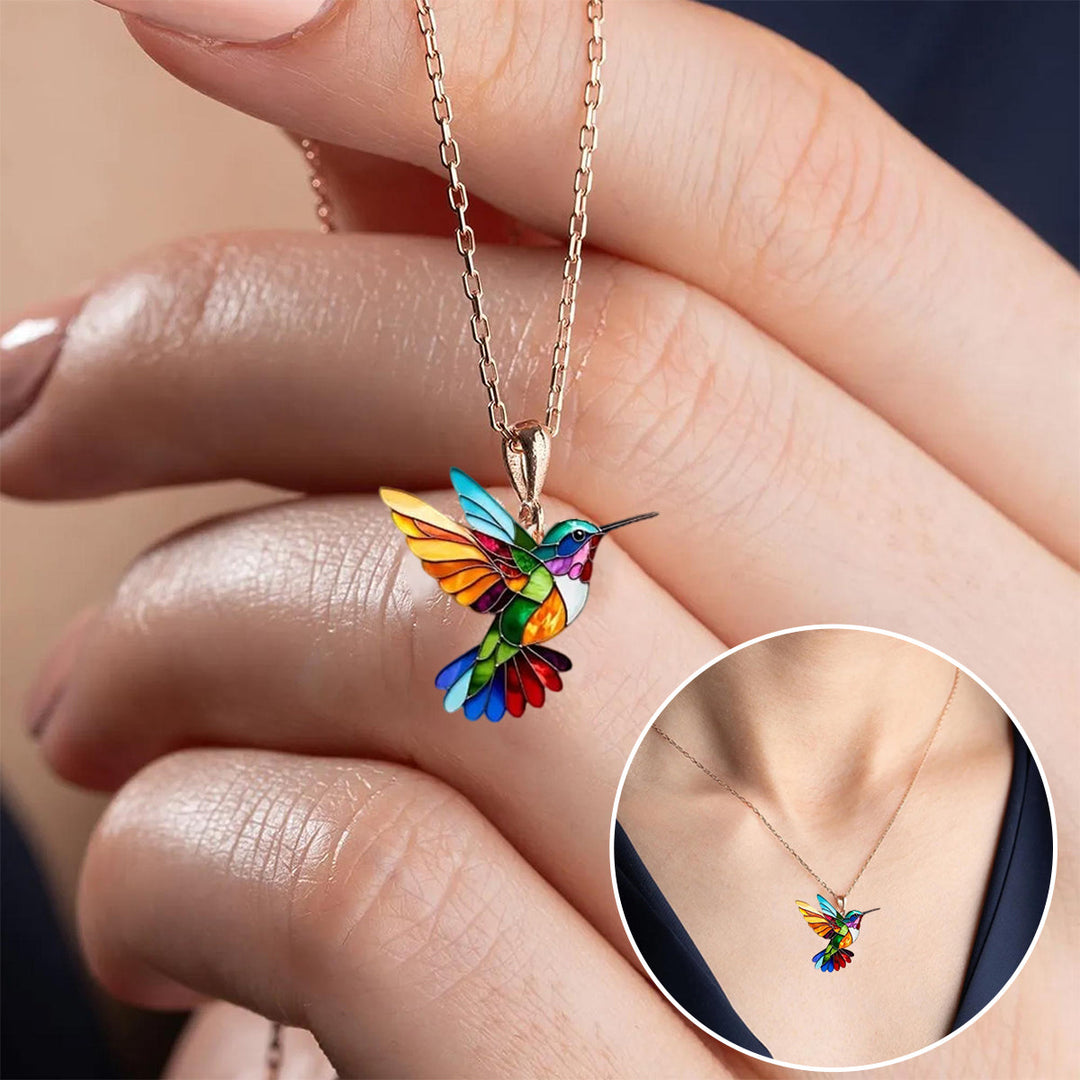 VIP | Colorful Hummingbird Necklace