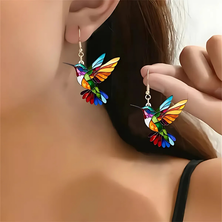 VIP | Beautiful Hummingbird Necklace with Bonus Earrings
