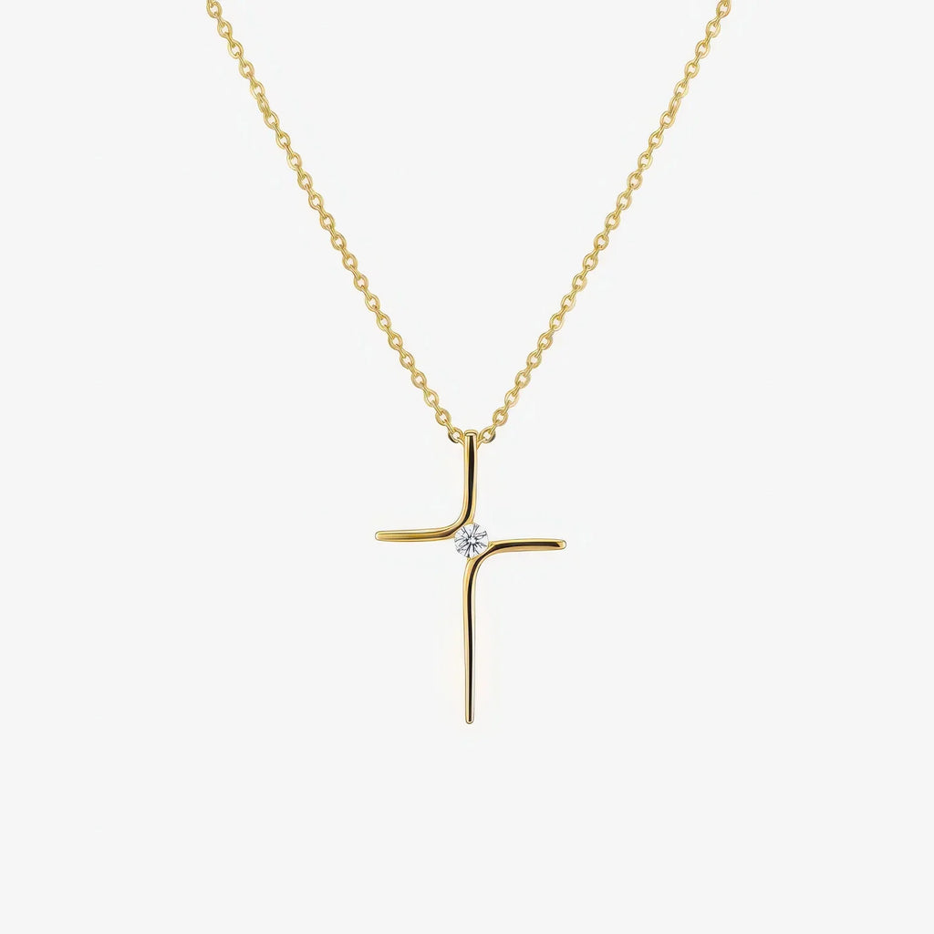 Core Cross Necklace