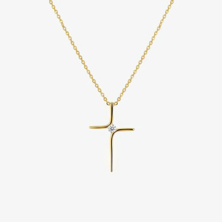 Core Cross Necklace