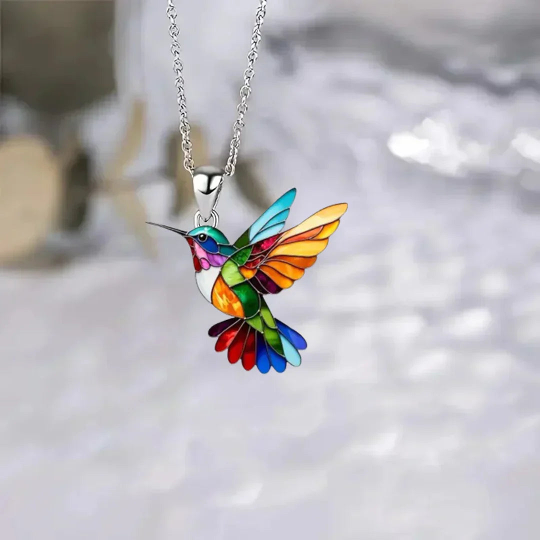 VIP | Beautiful Hummingbird Necklace with Bonus Earrings