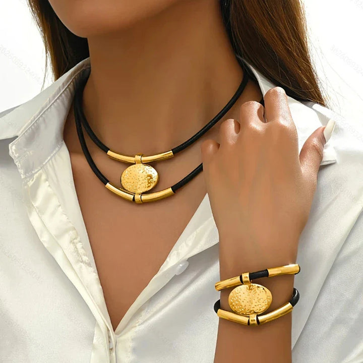 VIP | Timeless Layered Necklace & Bracelet Set