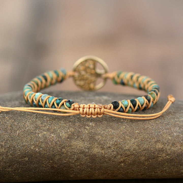 VIP | African Turquoise & Tree of Life Bracelet