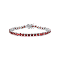 Ruby Tennis Bracelet