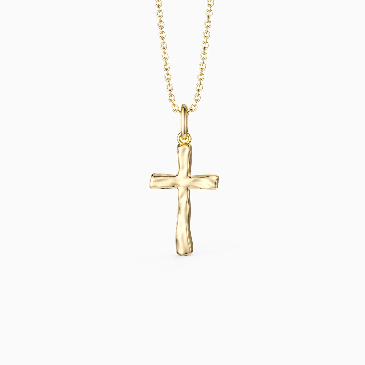 Liquid Cross Necklace