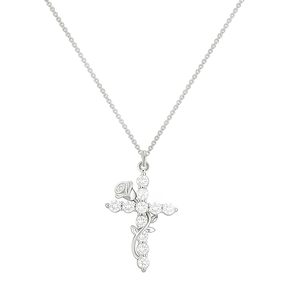 The Eternal Rose Necklace