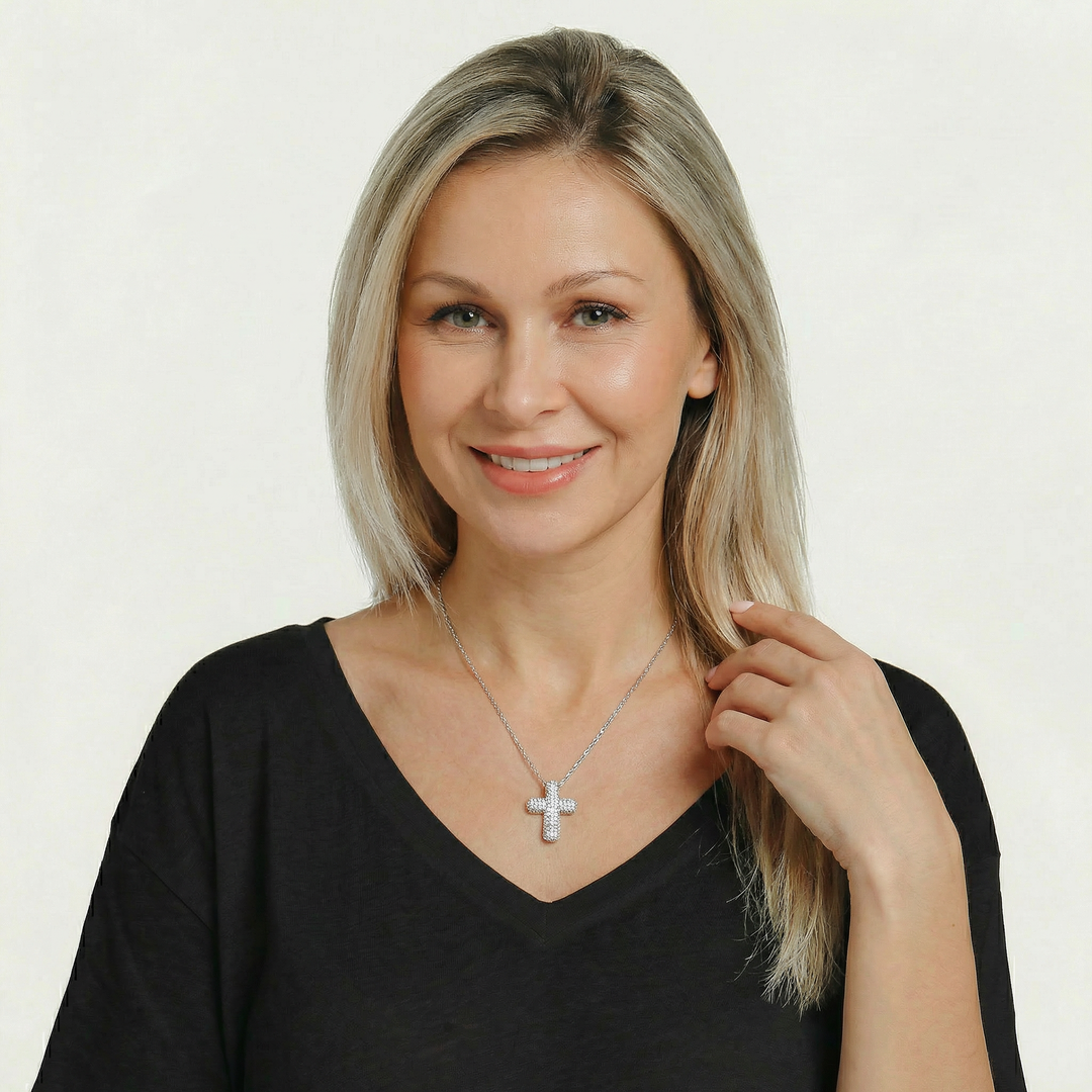 Forever Blessed Cross Necklace