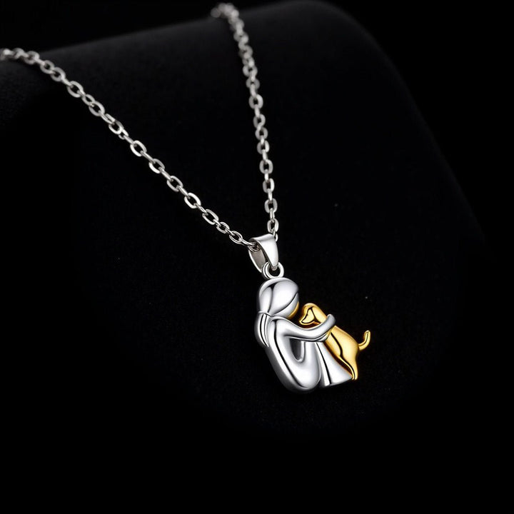 VIP | Hug Pendant Necklace with Bonus Earrings