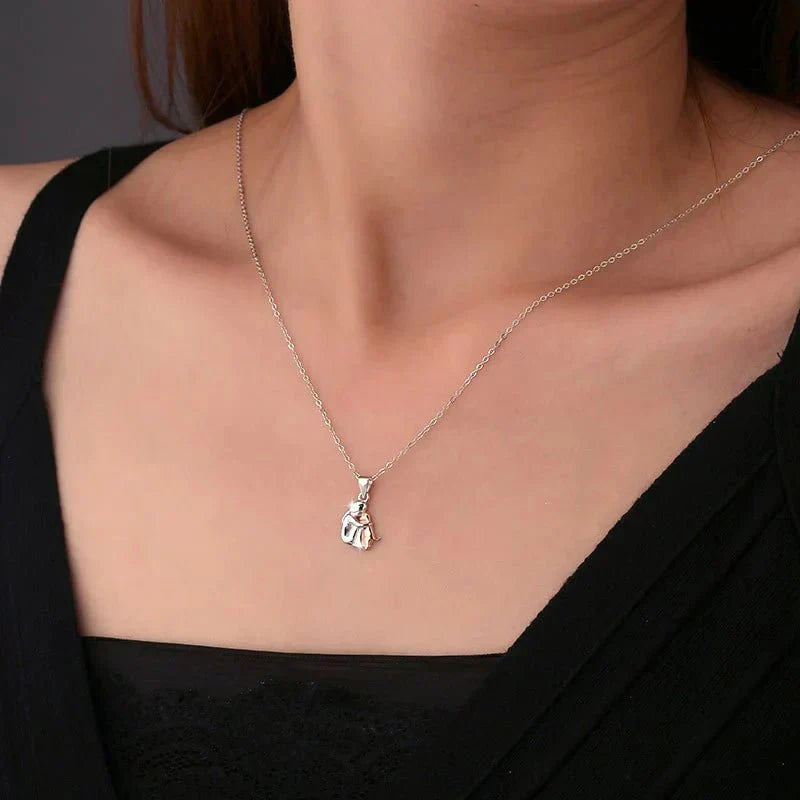 VIP | Hug Pendant Necklace with Bonus Earrings