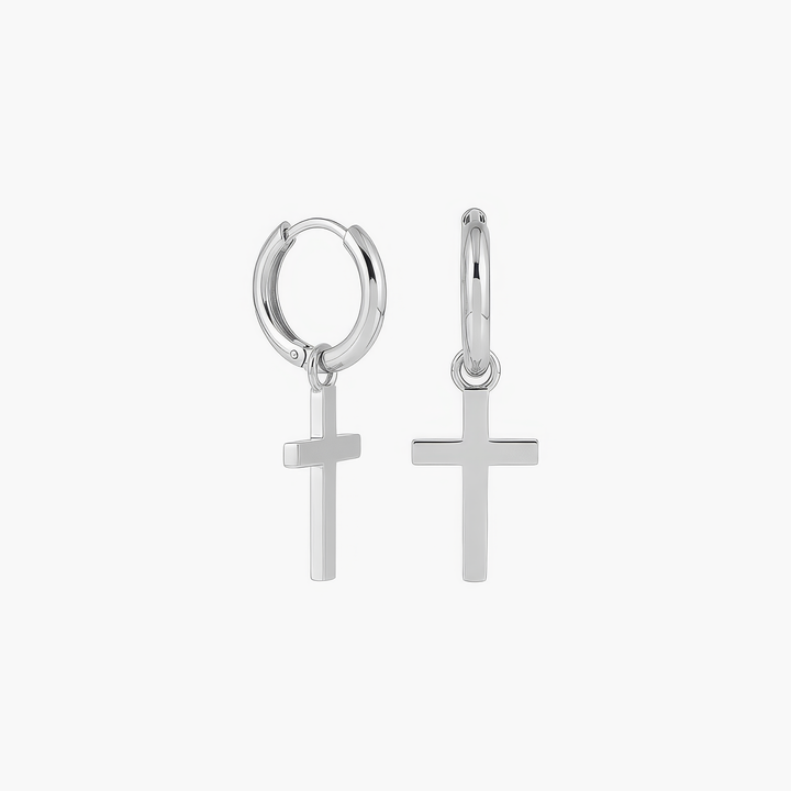Classic Cross Earrings