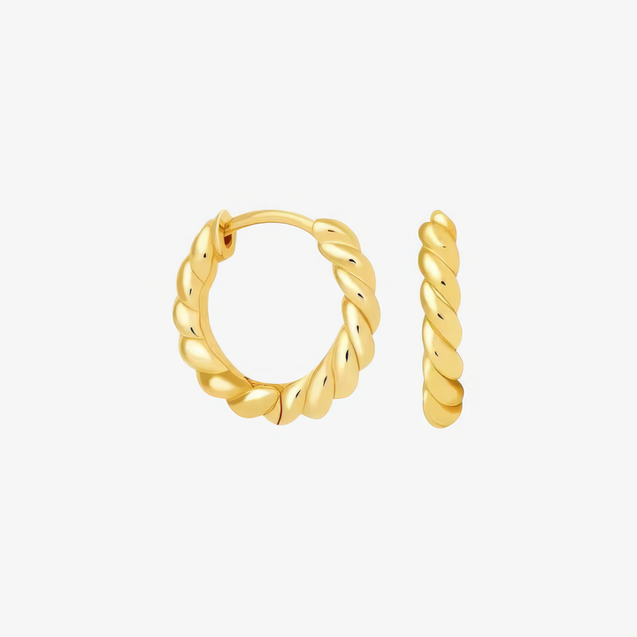 Croissant Hoop Earrings