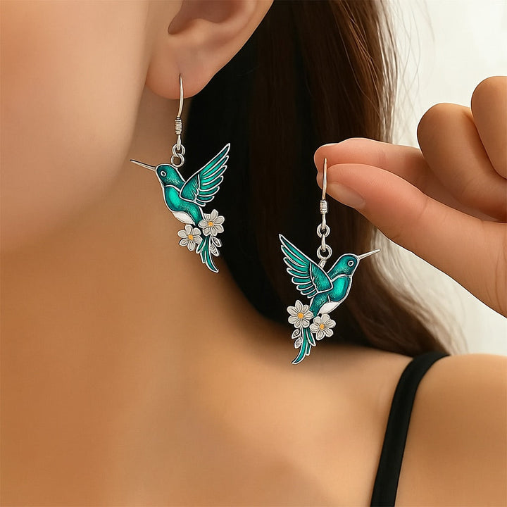 VIP | Beautiful Hummingbird Necklace with Bonus Earrings