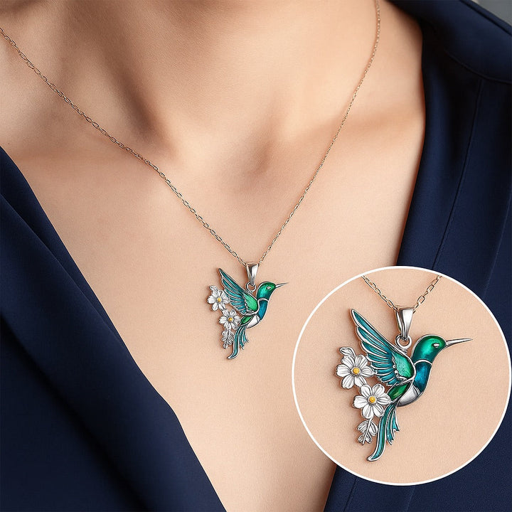 VIP | Beautiful Hummingbird Necklace with Bonus Earrings