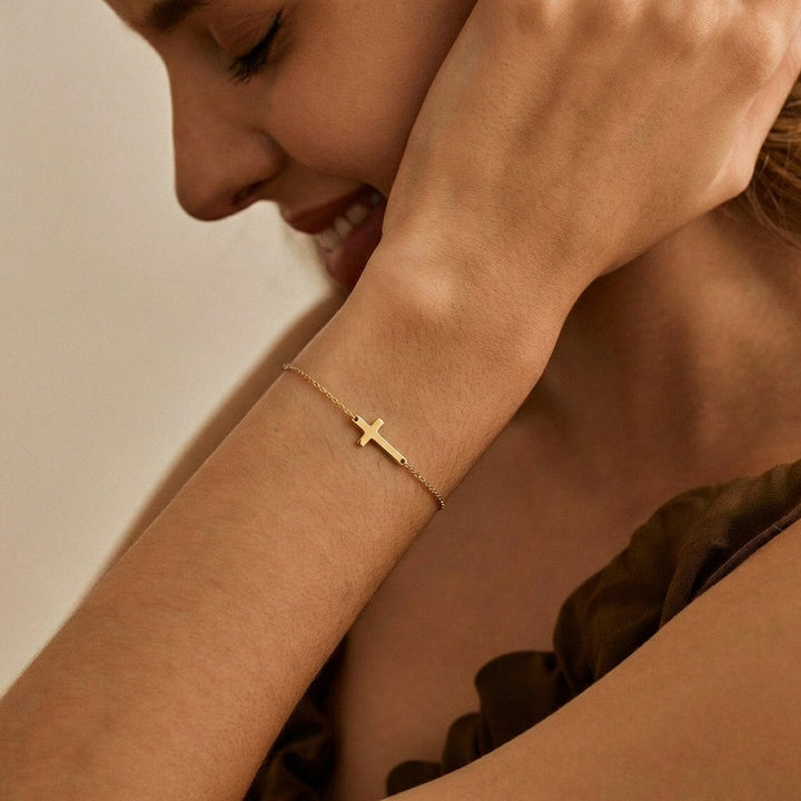 The Eternal Cross Bracelet