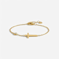 Classic Cross Charm Bracelet