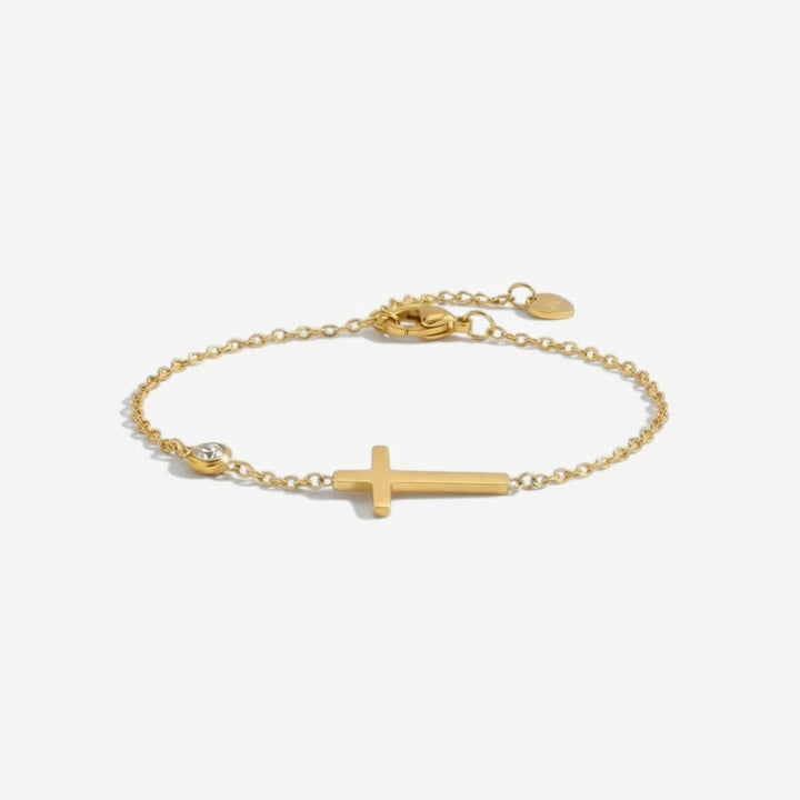 Classic Cross Charm Bracelet