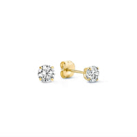 Larmes de Lune Stone Stud Earrings