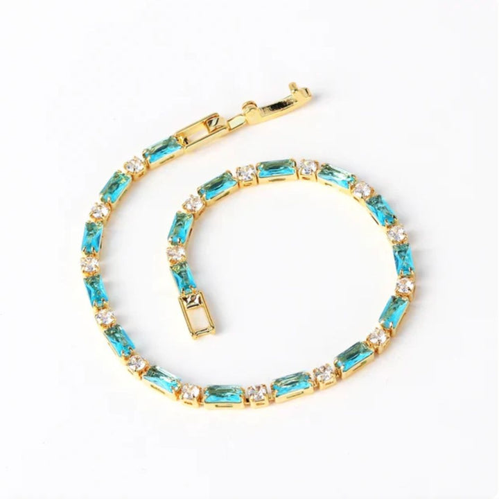 Natural turquoise Stone Bracelet