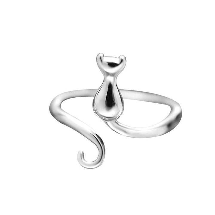 VIP | Stainless steel adorable cat ring